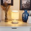 Kigombo Bordslampa cremefärgad, Vit, 1-ljuskällor