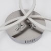 Johsa Taklampa LED Nickel matt, Silver, 3-ljuskällor