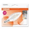 Osram E14 LED 2.8 Watt varmvit 250 Lumen Osram E14 LED 2.8 Watt varmvit 250 Lumen