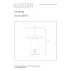 Lucide DONNA Bordslampa LED Vit, 1-ljuskällor Lucide DONNA Bordslampa LED Vit, 1-ljuskällor