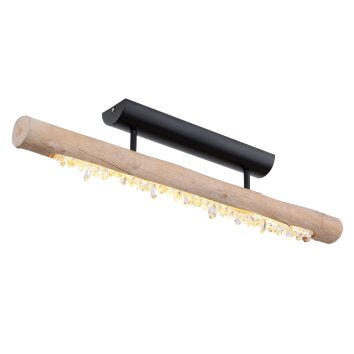 Globo FELICITAS Taklampa Svart, 1-ljuskällor Globo FELICITAS Taklampa Svart, 1-ljuskällor