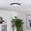 Kragos Taklampa, Panel LED Svart, Vit, 1-ljuskällor