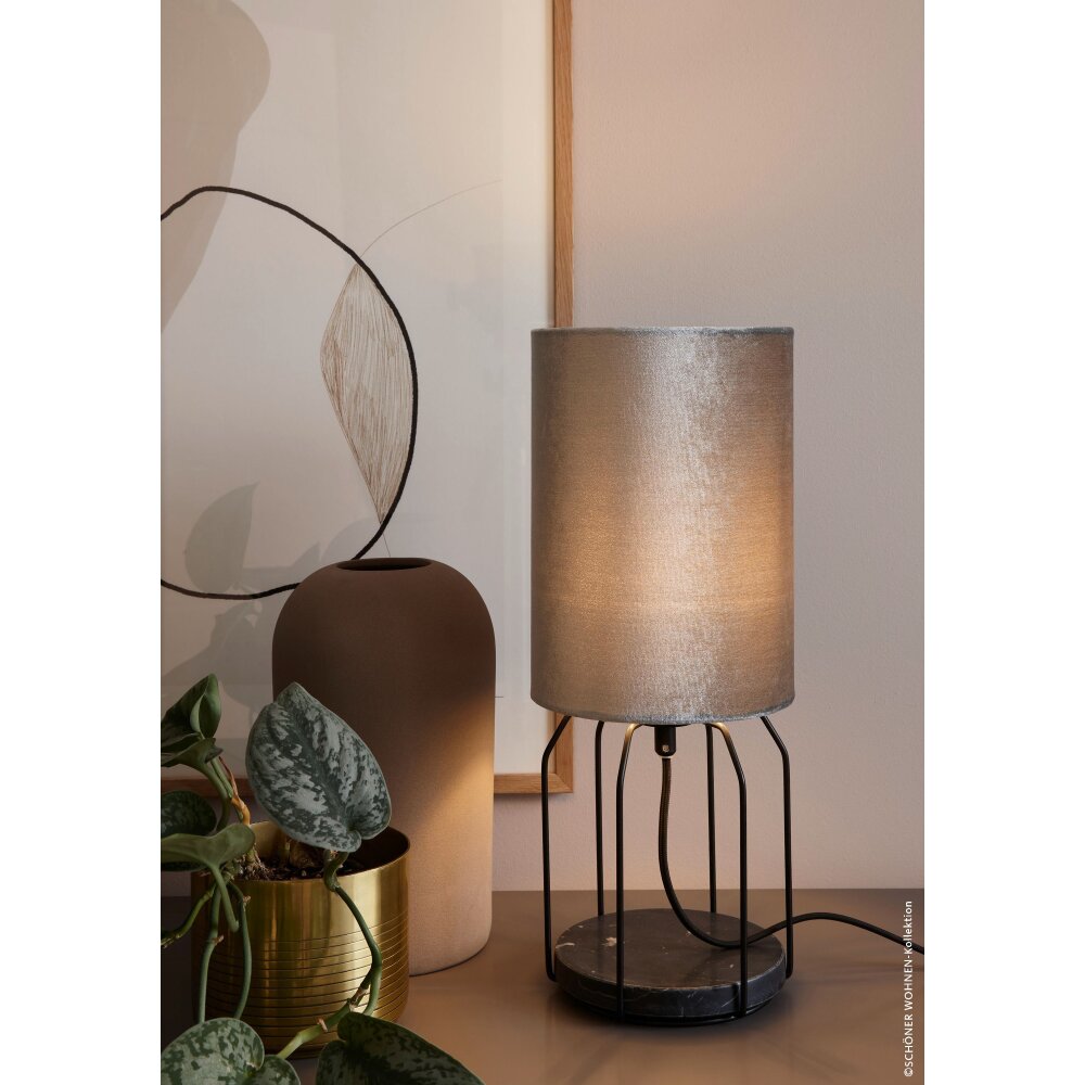 SCHÖNER WOHNEN kollektion GRACE Bordslampa Svart, 1-ljuskällor main product photo