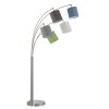 Honsel Lampor Annecy Golvlampa Nickel matt, 5-ljuskällor