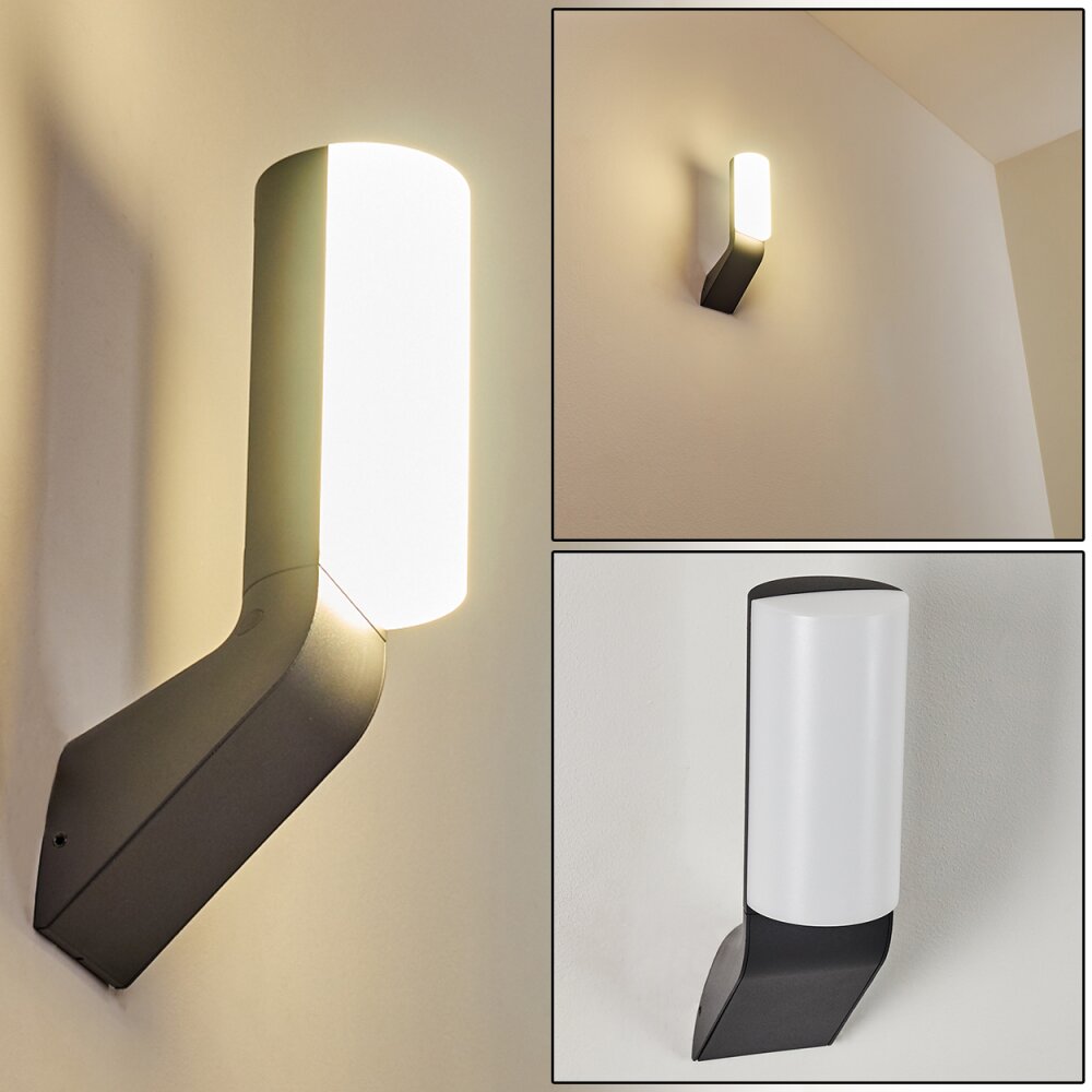 Bovlund Vägglampa LED Svart, 1-ljuskällor main product photo