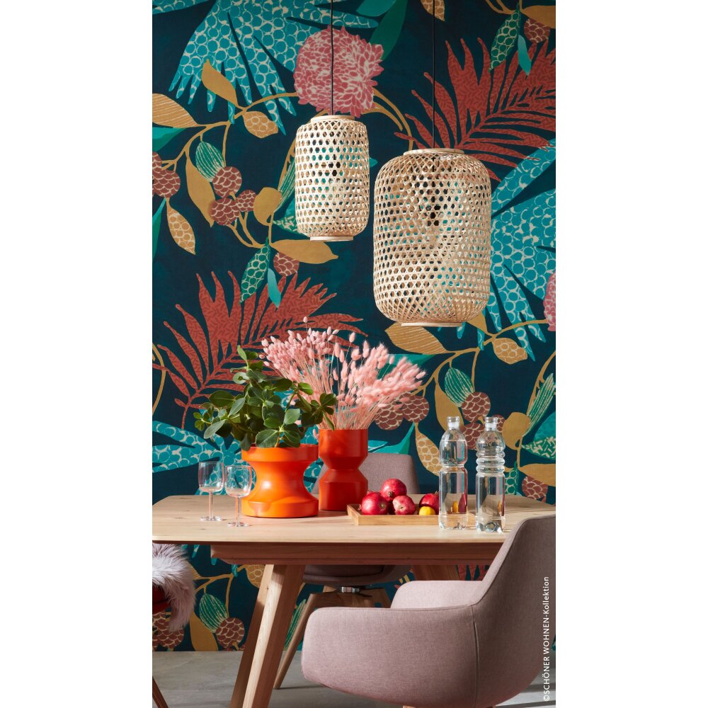 SCHÖNER WOHNEN kollektion CALLA Pendelbelysning Svart, 1-ljuskällor main product photo