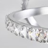 Saginaw Taklampa LED Nickel matt, 1-ljuskällor, Fjärrkontroll, Färgväxlare