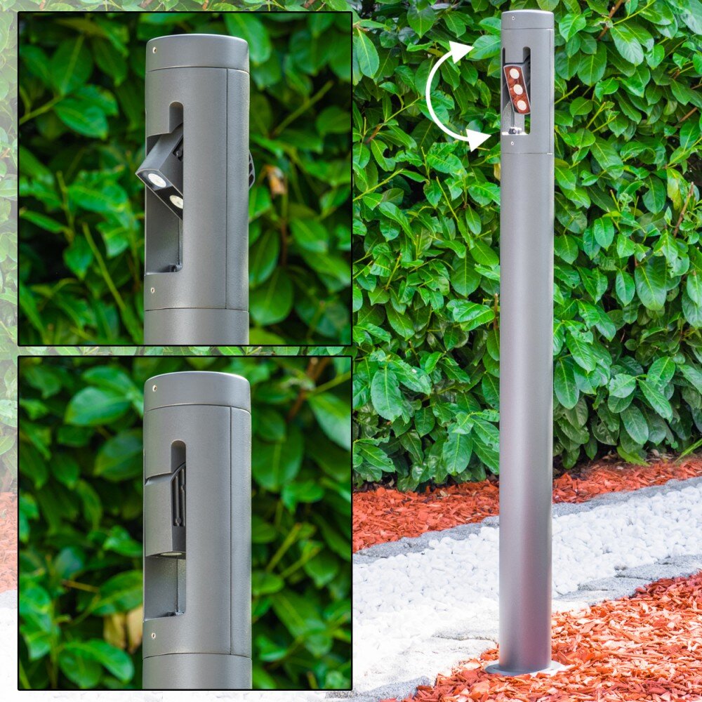Tetlin gångvägslampa LED Antracit, 3-ljuskällor main product photo