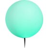 Globo TOULA Utomhusbelysning, kullampa Vit, 1-ljuskällor