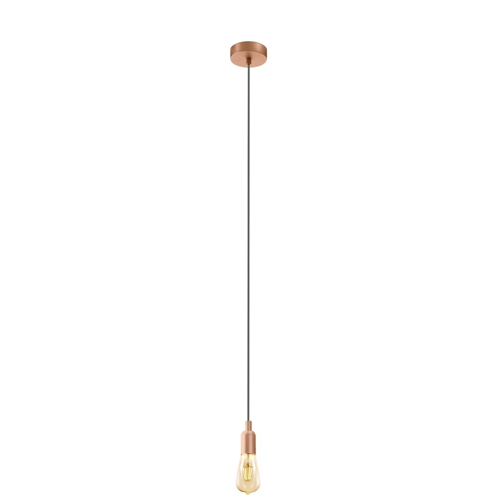 Eglo Lampor ADRI Pendellampa Guld, Rosa, 1-ljuskällor main product photo