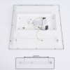 Farc Taklampa, Panel LED Silver, 1-ljuskällor, Fjärrkontroll