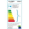 Globo MATRIX taklampa, Taklampa, Takstrålkastare Färg i rostfritt stål, Nickel matt, 4-ljuskällor