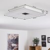 Turbala Taklampa, Panel LED Vit, 2-ljuskällor, Fjärrkontroll, Färgväxlare