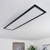 Nexo Taklampa, Panel LED Svart, 1-ljuskällor, Fjärrkontroll