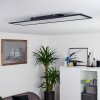 Nexo Taklampa, Panel LED Svart, 1-ljuskällor, Fjärrkontroll