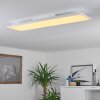 Salamo Taklampa, Panel LED Vit, 1-ljuskällor, Fjärrkontroll