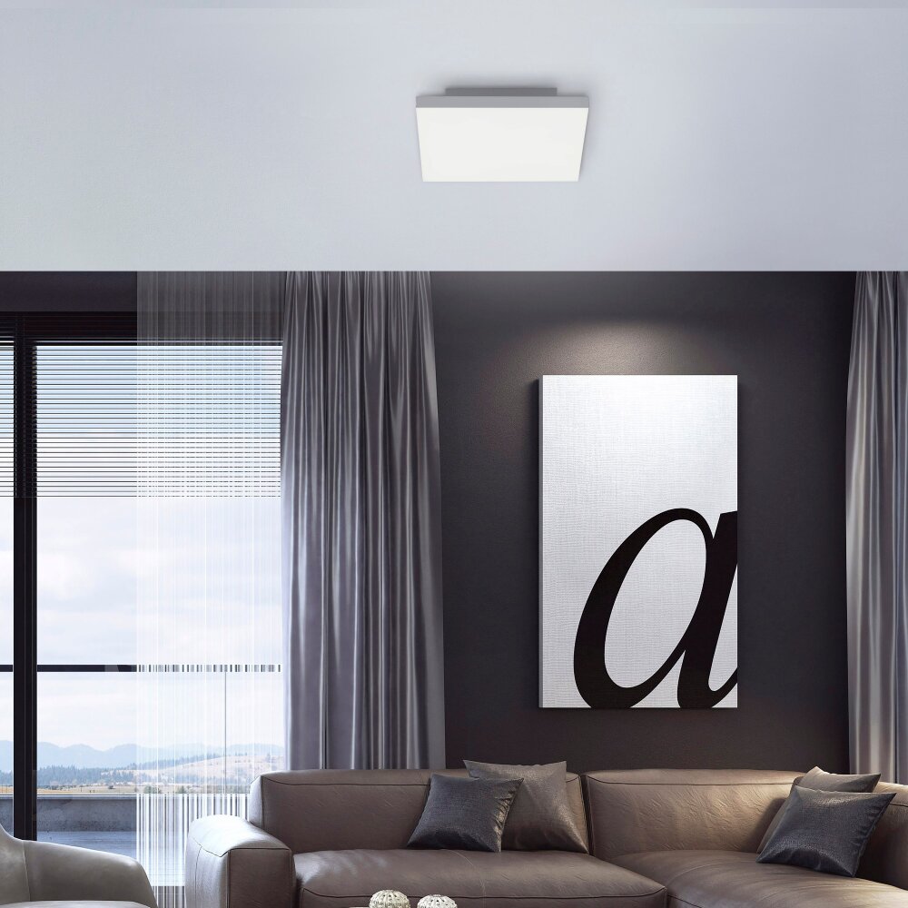 Leuchten Direkt CANVAS Taklampa, Panel LED Vit, 1-ljuskällor, Fjärrkontroll main product photo