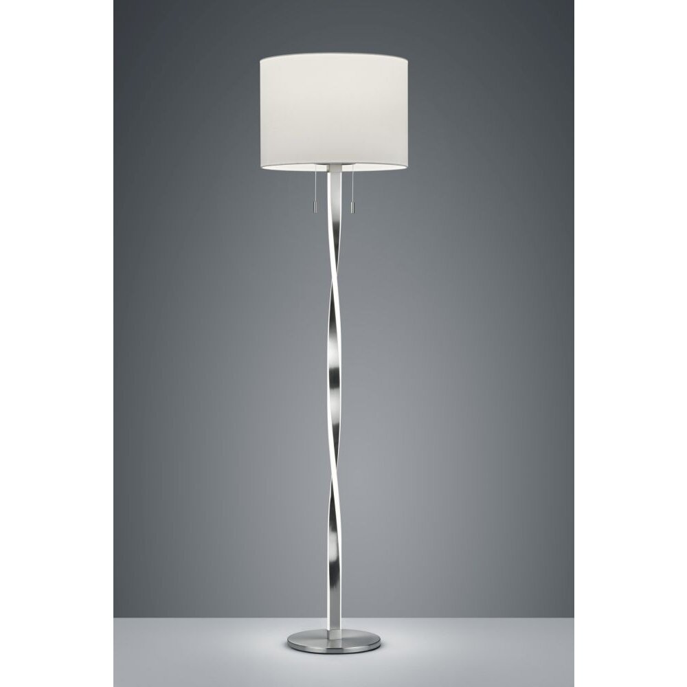 Trio NANDOR Golvlampa LED Nickel matt, 3-ljuskällor main product photo