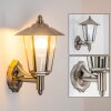 Moskau vägglampa utomhus, Vägglampa Färg i rostfritt stål, 1-ljuskällor