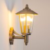Moskau vägglampa utomhus, Vägglampa Färg i rostfritt stål, 1-ljuskällor