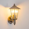 Moskau vägglampa utomhus, Vägglampa Färg i rostfritt stål, 1-ljuskällor