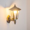 Moskau vägglampa utomhus, Vägglampa Färg i rostfritt stål, 1-ljuskällor