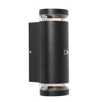 Steinhauer Panay Utomhusbelysning, vägglampa utomhus LED Svart, 1-ljuskällor