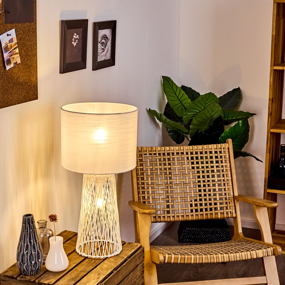 Beteta Bordslampa Vit, 2-ljuskällor main product photo