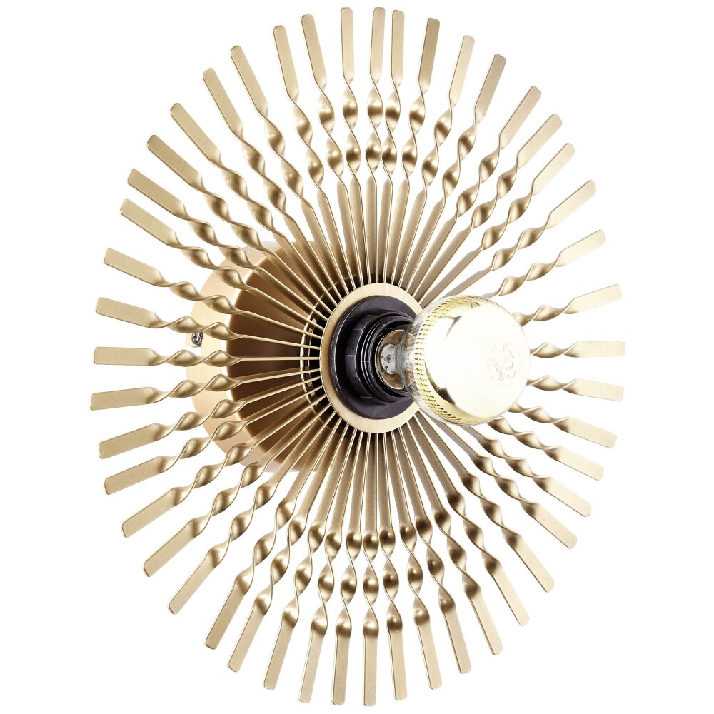Brilliant Lampor Mendoza Vägglampa Guld, 1-ljuskällor main product photo