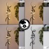 Lavaca Golvlampa, Golvlampa LED Svart, 2-ljuskällor