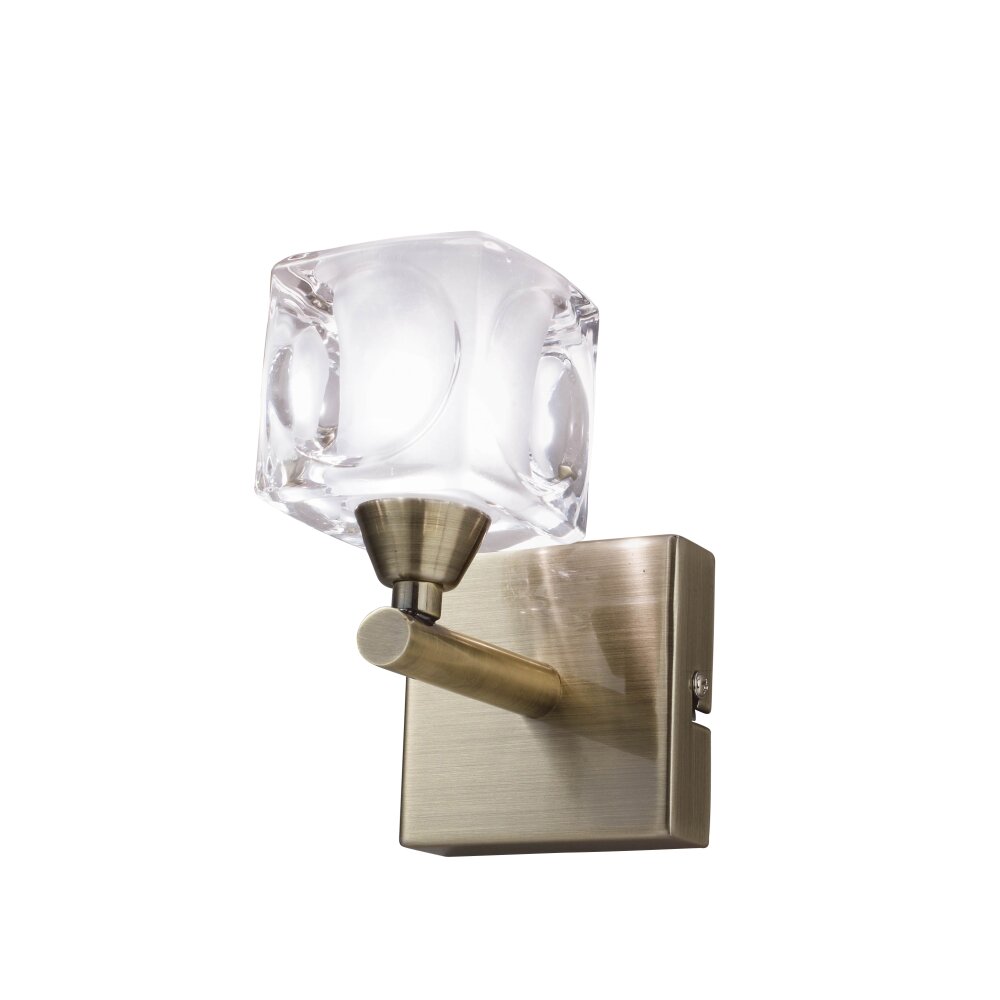 Mantra CUADRAX Vägglampa Mässing, 1-ljuskällor main product photo