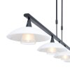 Steinhauer Tallerken Pendelbelysning LED Nickel matt, 4-ljuskällor