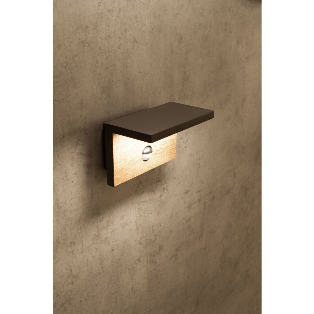 Mantra RUKA Utomhusbelysning LED Grått, 1-ljuskällor, Rörelsedetektor main product photo