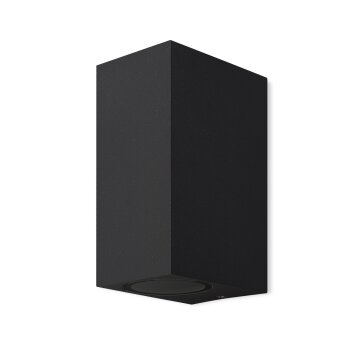 Mantra KANDANCHU Utomhusbelysning, vägglampa utomhus Svart, 2-ljuskällor