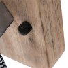 Steinhauer Gearwood Taklampa, Takstrålkastare Trä ljus, Nickel matt, 1-ljuskällor