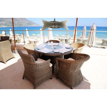 Mantra POLINESIA Utomhusbelysning, Pendellampa för utomhusbruk Beige, 1-ljuskällor