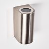 Boda vägglampa utomhus Nickel matt, 2-ljuskällor