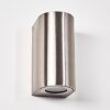 Boda vägglampa utomhus Nickel matt, 2-ljuskällor