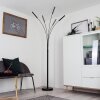 Totara Golvlampa, Golvlampa LED Svart, 5-ljuskällor