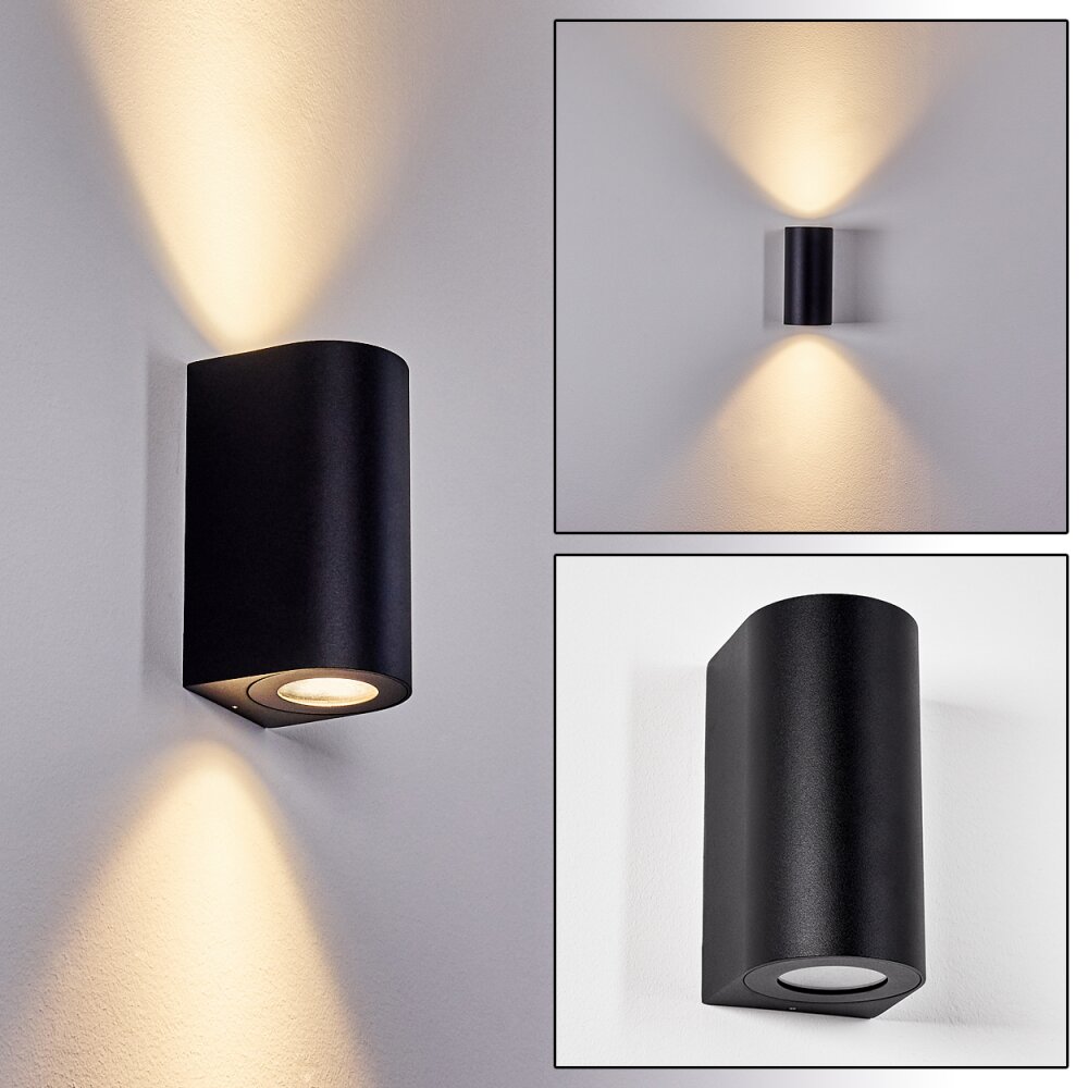 Boda vägglampa utomhus Svart, 2-ljuskällor main product photo