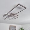 Momahaki Taklampa LED Nickel matt, 1-ljuskällor, Fjärrkontroll