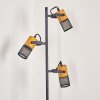 Agrons Golvlampa Svart, 3-ljuskällor
