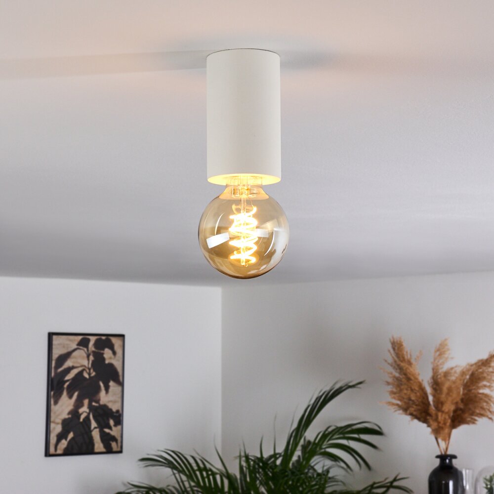 Agnano Taklampa Vit, 1-ljuskällor main product photo