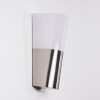 Busalla vägglampa utomhus LED Nickel matt, 1-ljuskällor