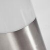 Busalla vägglampa utomhus LED Nickel matt, 1-ljuskällor