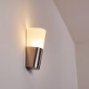 Busalla vägglampa utomhus LED Nickel matt, 1-ljuskällor