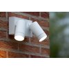 Lucide TAYLOR vägglampa utomhus Vit, 2-ljuskällor, Rörelsedetektor