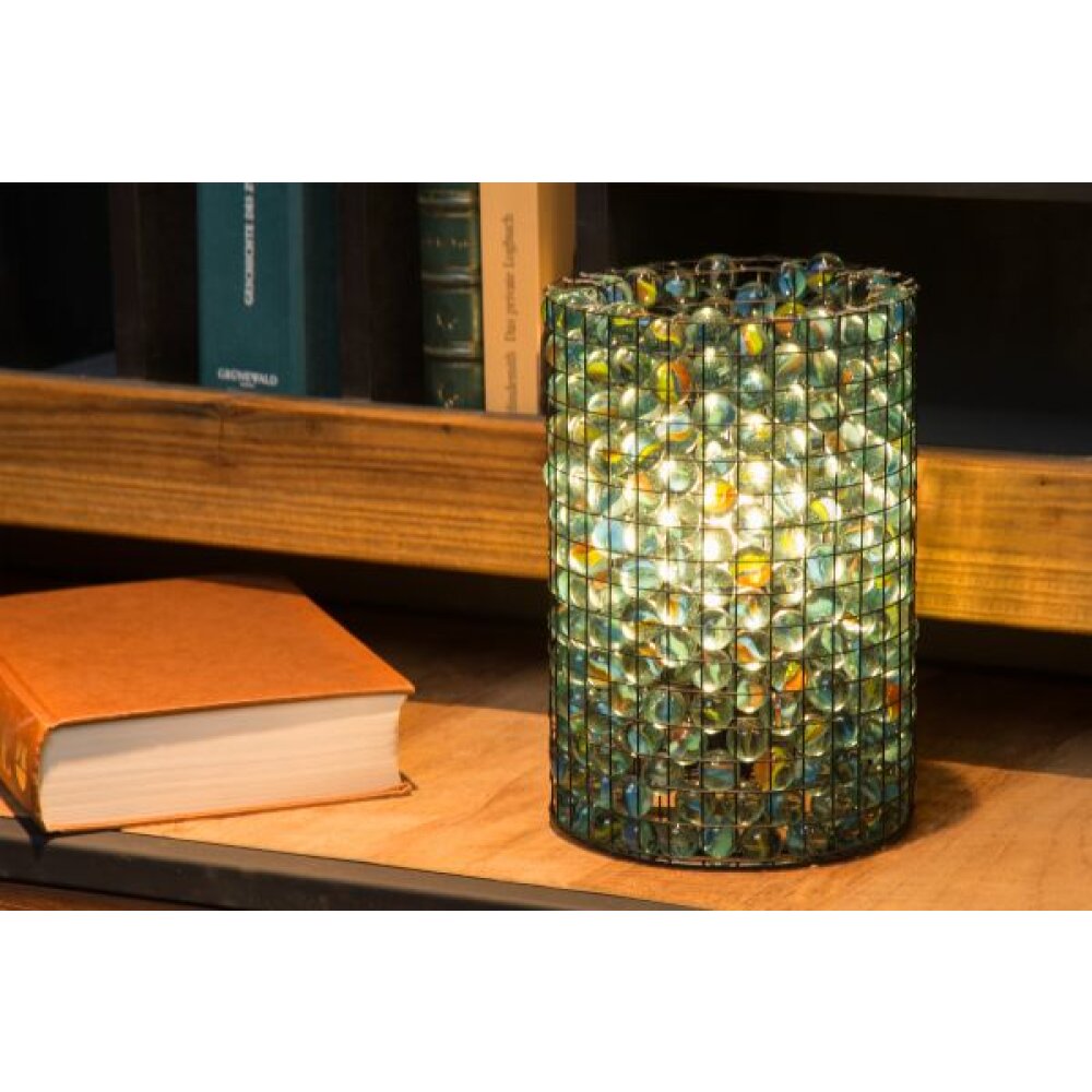Lucide MARBLOUS Bordslampa Grön, Svart, 1-ljuskällor main product photo