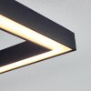 Cavareno Taklampa, Panel LED Svart, 1-ljuskällor
