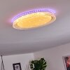 Fondaco Taklampa LED Vit, 1-ljuskällor, Fjärrkontroll, Färgväxlare